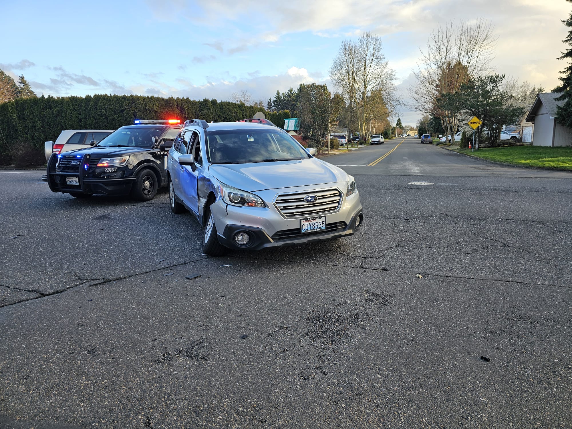 Accident towing service - Mustang on flatbed